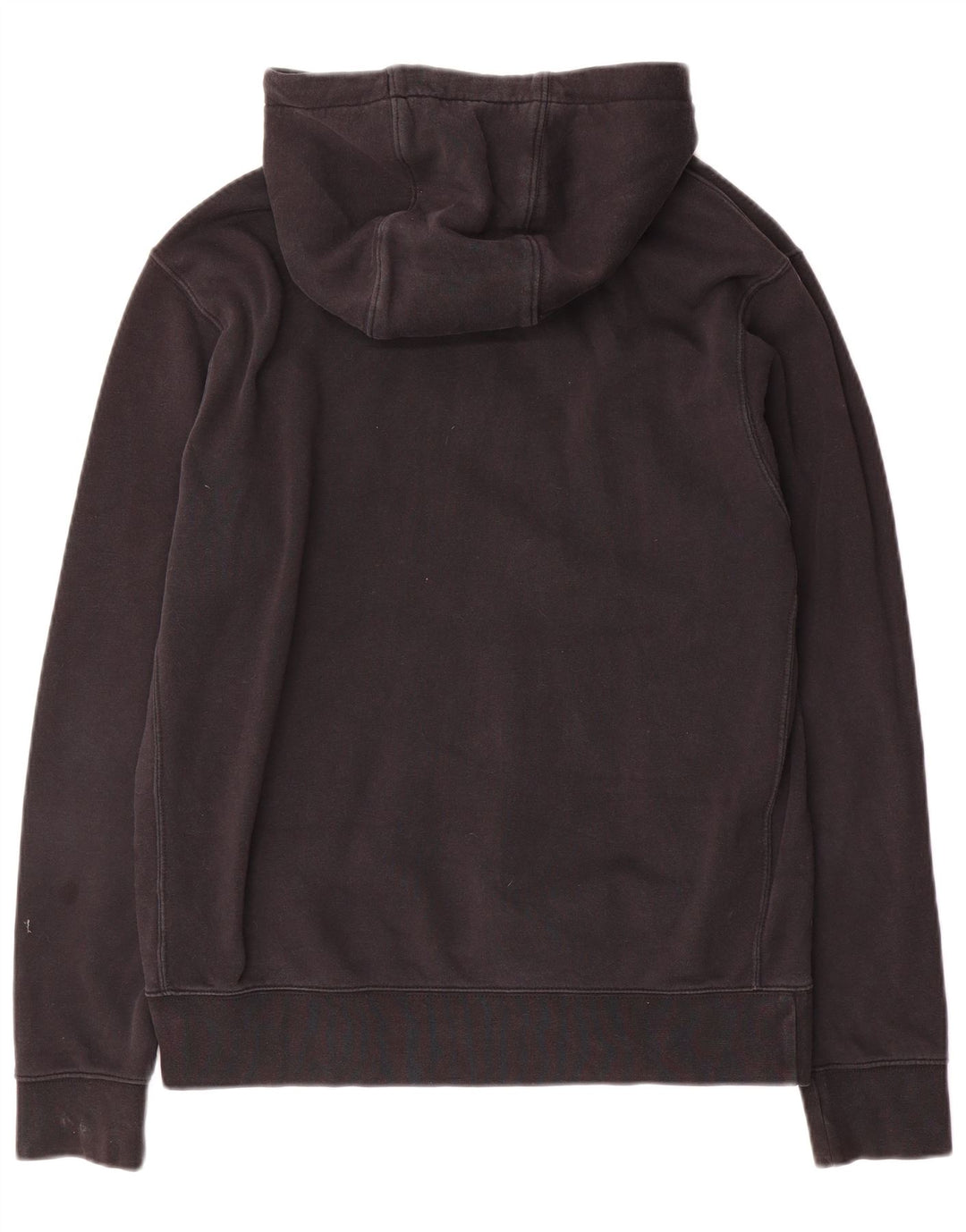 Nike Sudadera con capucha gráfica para hombre, jersey de algodón negro mediano
