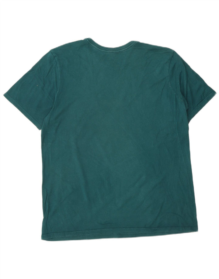 NIKE Mens Athletic Cut Graphic T-Shirt Top Large Green