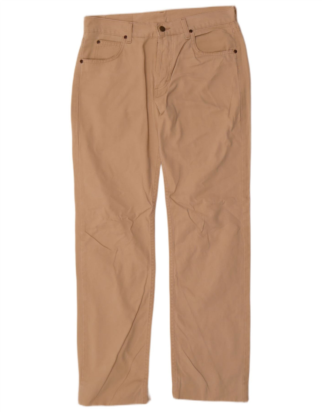 Pantalones informales rectos Lee para hombre W32 L32 Beige