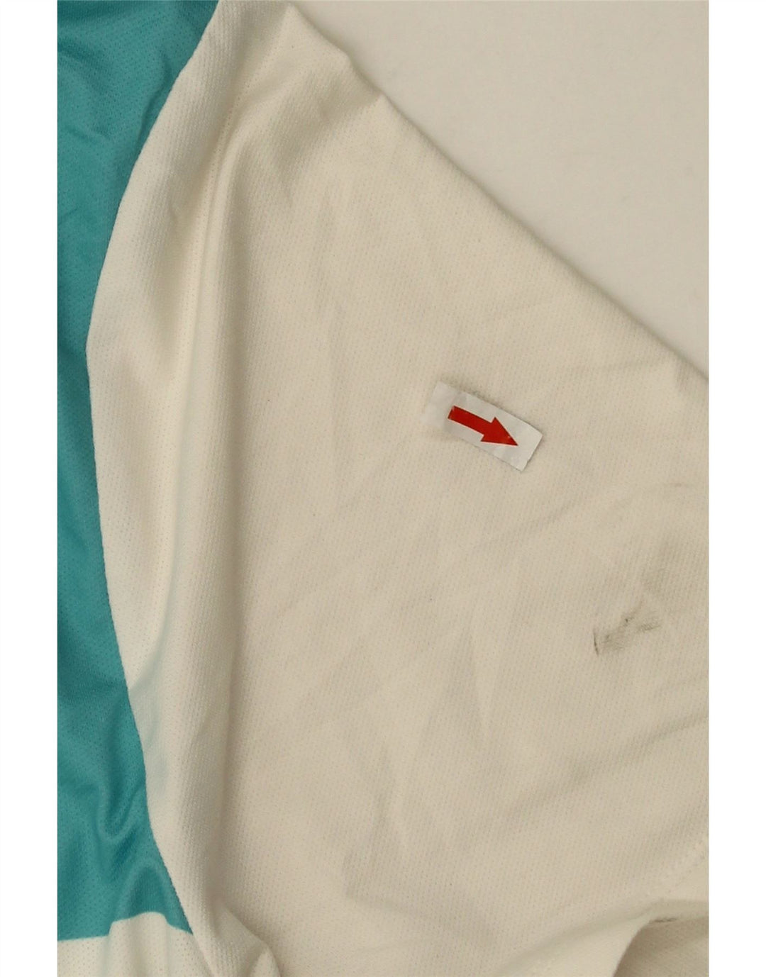 Nike Polo Dri Fit para hombre XL Blanco Colorblock Poliéster