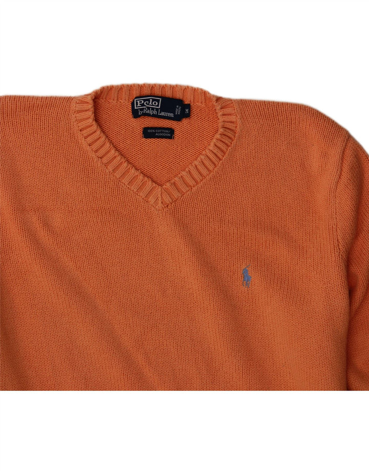 POLO RALPH LAUREN Jersey con cuello en V para hombre Naranja medio
