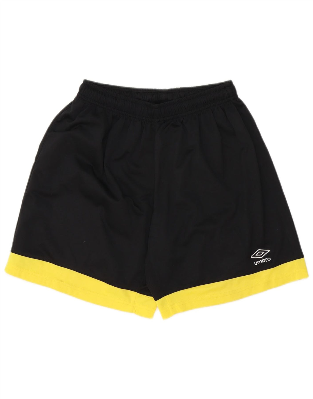 UMBRO Shorts deportivos para hombre Medium Black Colourblock Poliéster