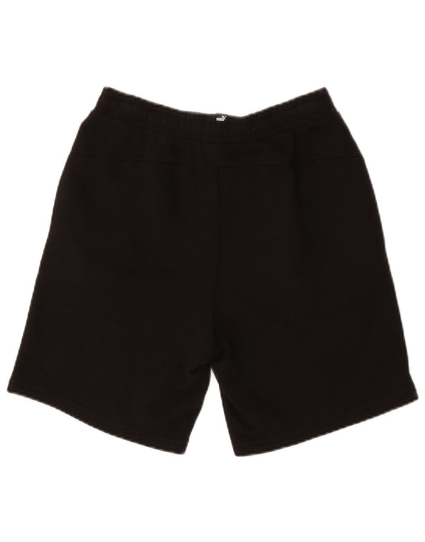 Puma Pantalones cortos deportivos para niño 15-16 años Negro Algodón