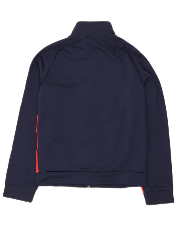 Puma Chaqueta de chándal con gráfico gráfico para niños 9-10 años Azul Marino Colorblock