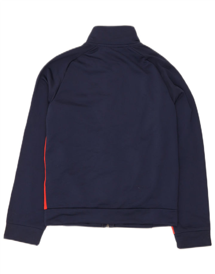 Puma Chaqueta de chándal con gráfico gráfico para niños 9-10 años Azul Marino Colorblock