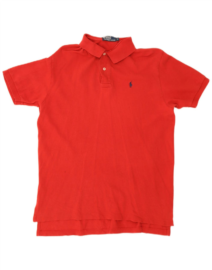 Polo Ralph Lauren para hombre de algodón rojo grande