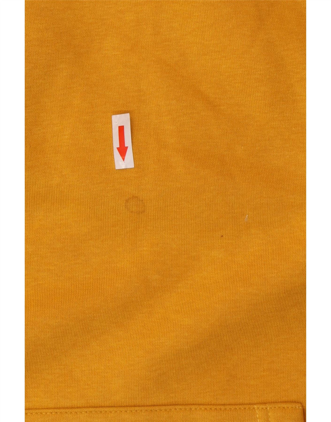 Zara Hombre Sudadera Con Capucha Jumper XL Amarillo Algodón