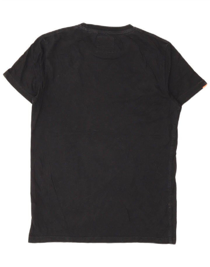 Superdry Camiseta para hombre Top Small Black Cotton