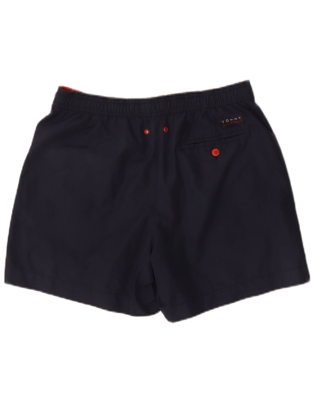 Tommy Hilfiger Shorts De Baño Gráficos Para Hombre Poliéster Azul Marino Medio