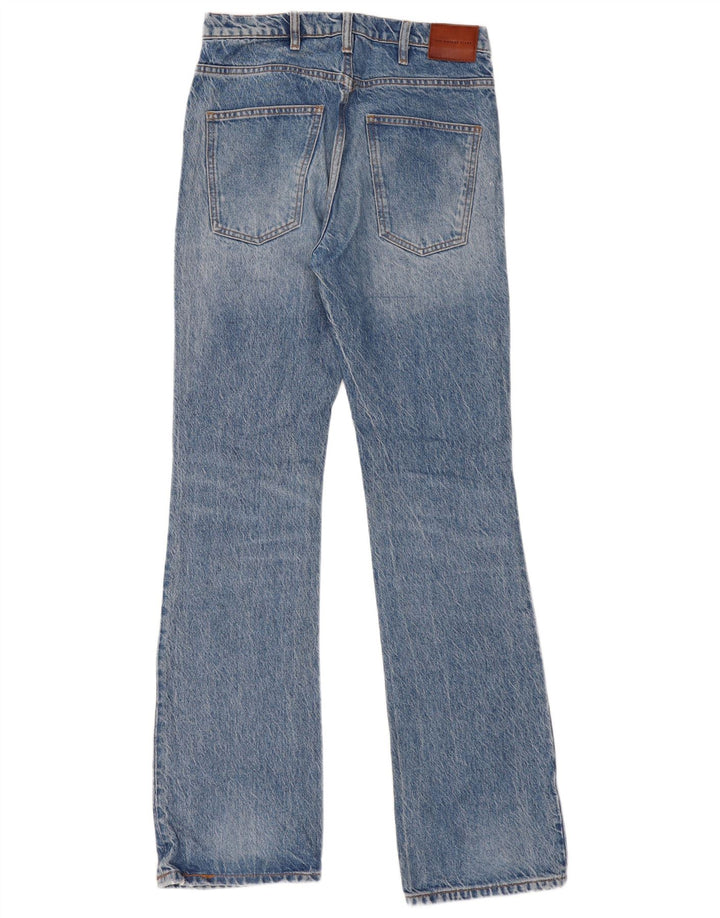 Zara Vaqueros Bootcut para Mujer EU 38 Small W28 L34 Azul