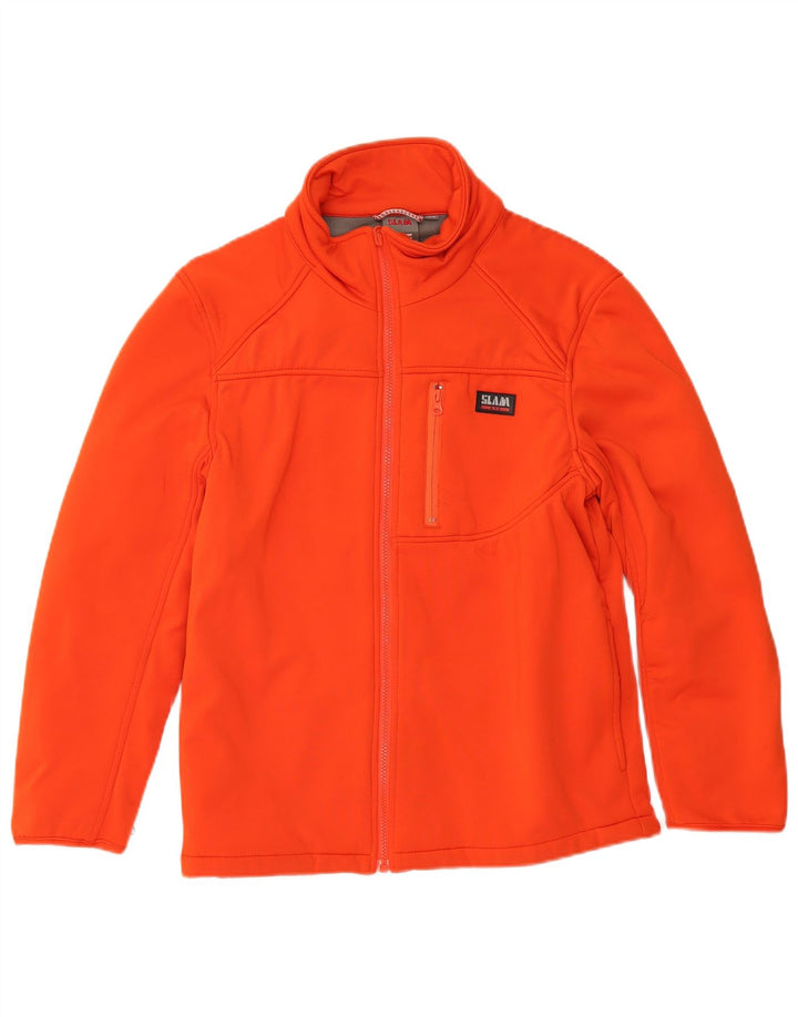 Slam Mens Liner Chándal Top Chaqueta Pequeña Naranja Poliéster