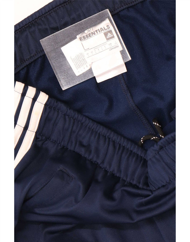Adidas Mens Climalite Chándal Pantalones Grande Azul Marino Poliéster