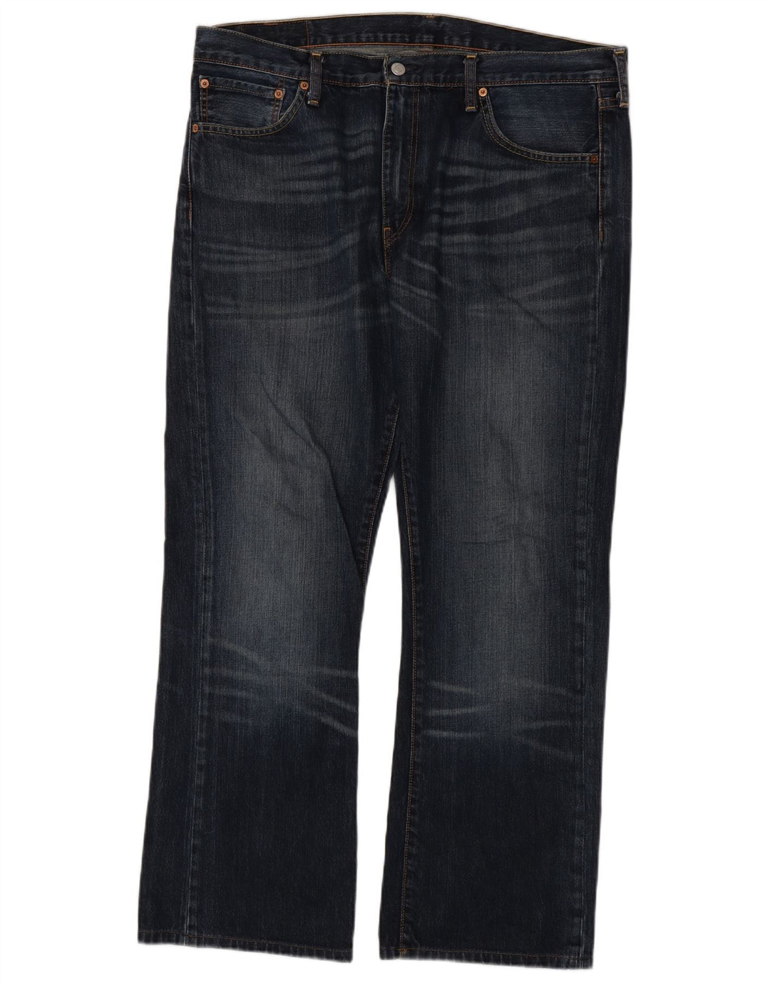 Levi's Hombre 527 Vaqueros Bootcut W38 L30 Algodón Azul Marino
