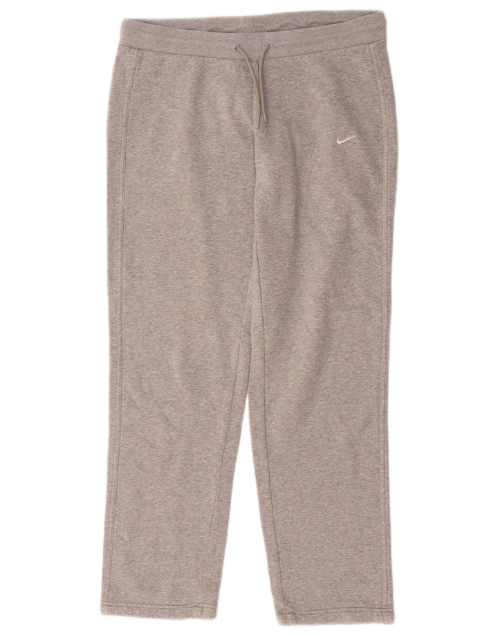 Nike - Pantalones de chándal para mujer, talla 8/10, talla pequeña, color gris moteado