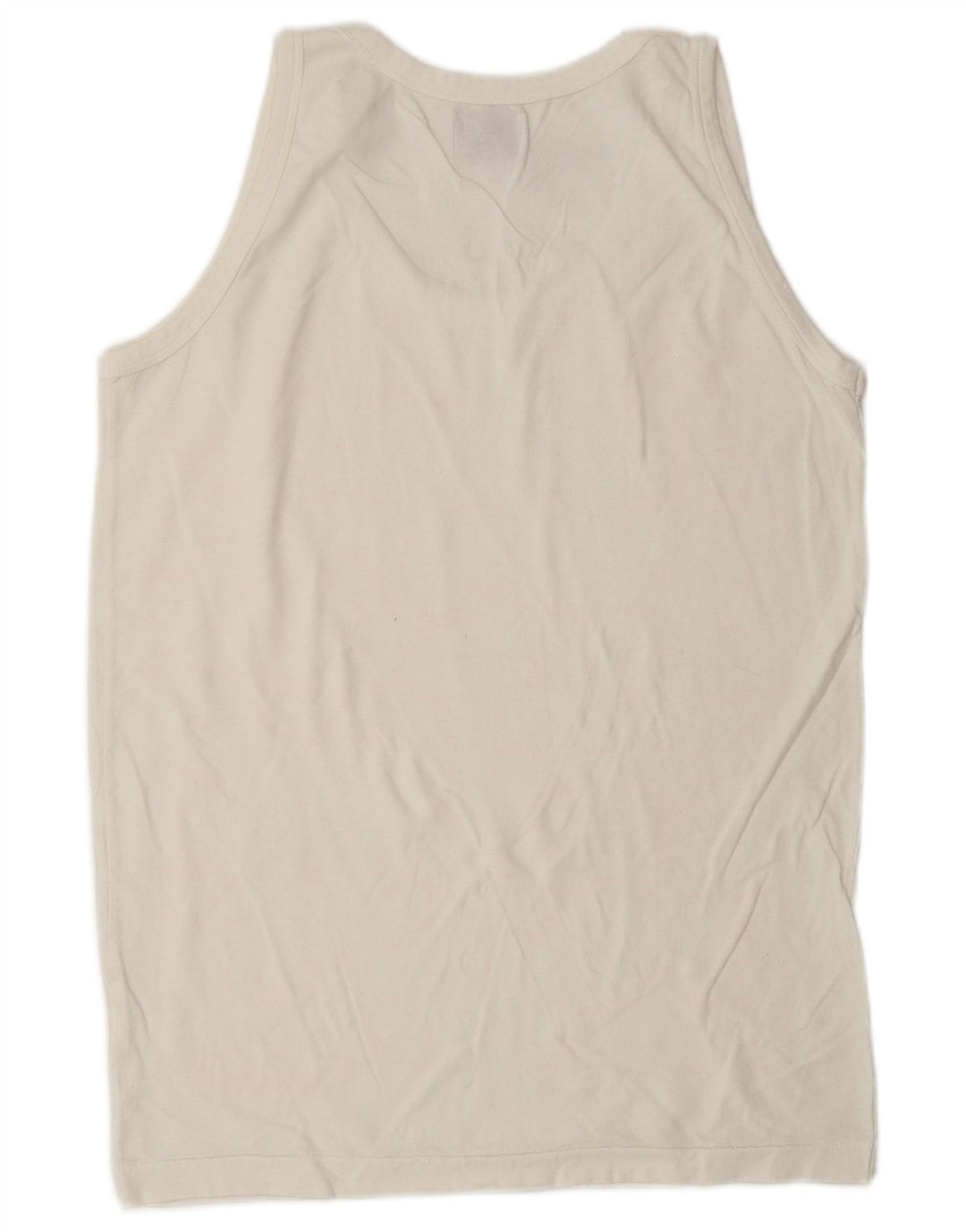 Jack & Jones Hombre Gráfico Chaleco Top Pequeño Blanco
