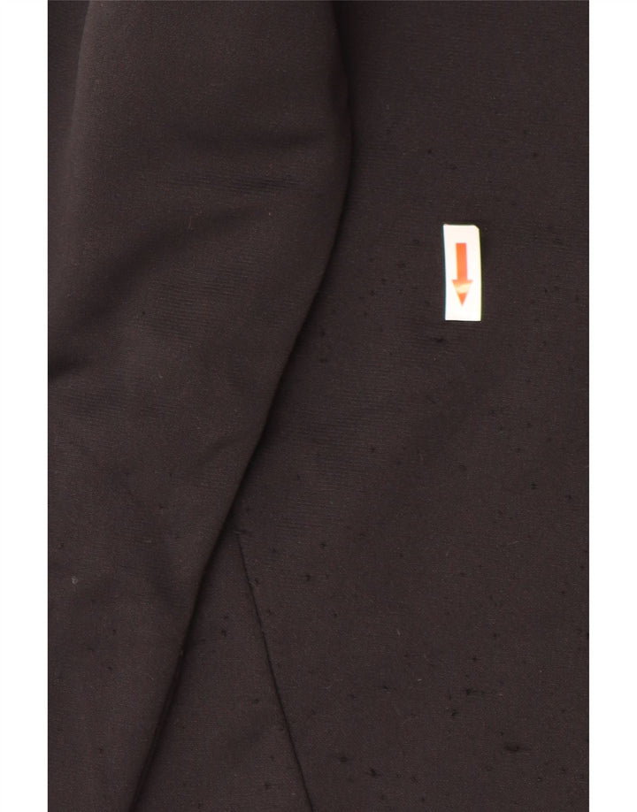 Under Armour Hombre Zip Neck Sudadera Jumper Medium Negro Poliéster