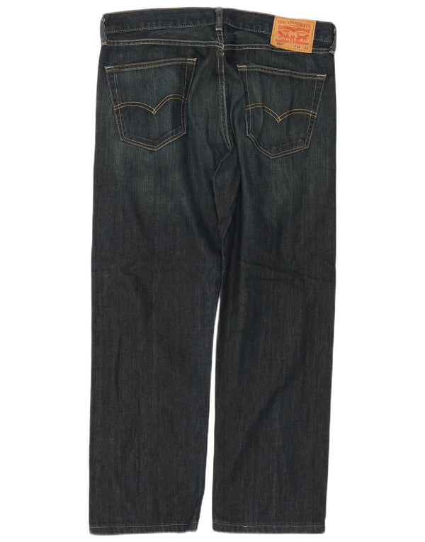 Levi's Jeans rectos 505 para hombre W34 L28 Algodón azul marino