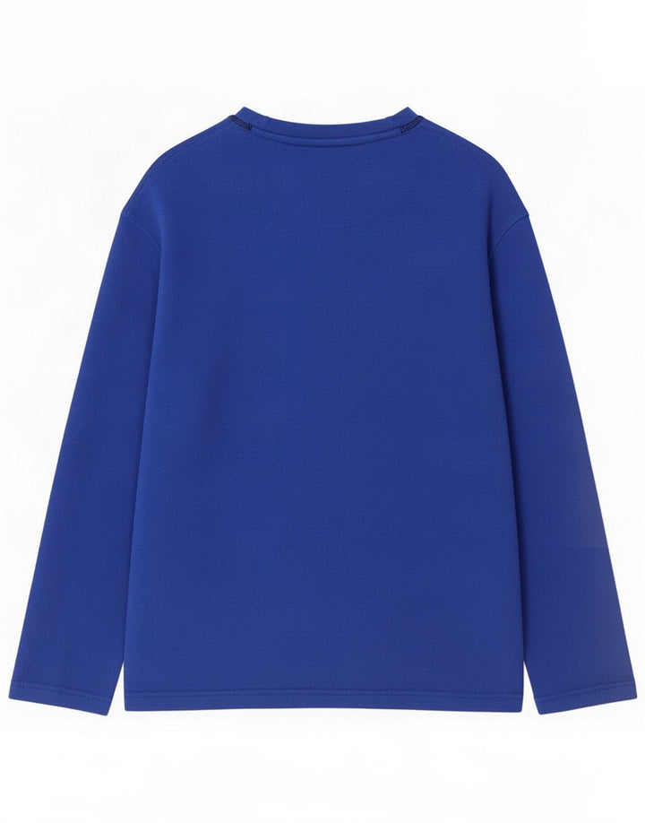 Chaps Jersey polar para hombre Poliéster azul medio