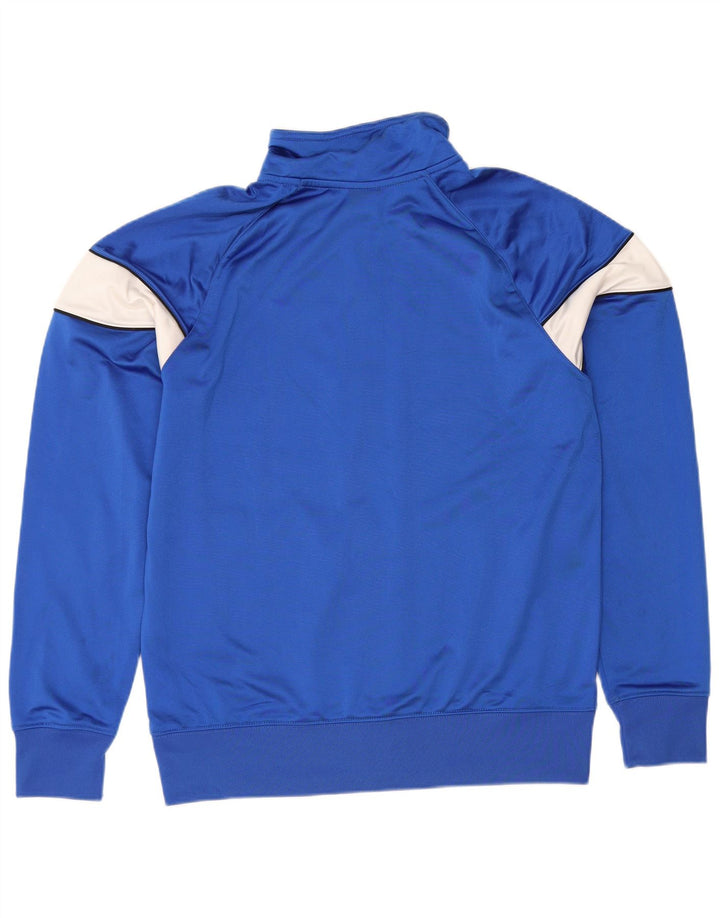 Nike - Chaqueta de chándal para hombre, color azul medio, poliéster con bloques de color