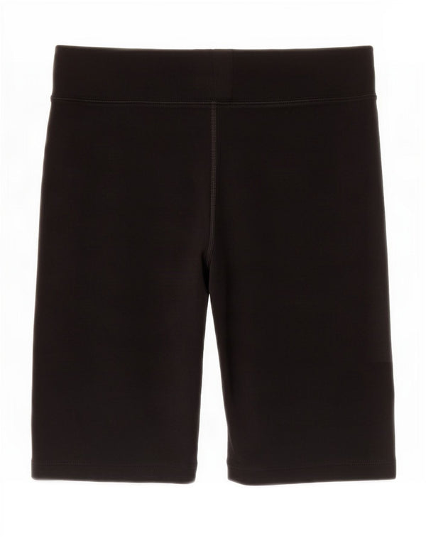 Nike - Pantalones cortos deportivos para mujer, talla 40, algodón negro mediano