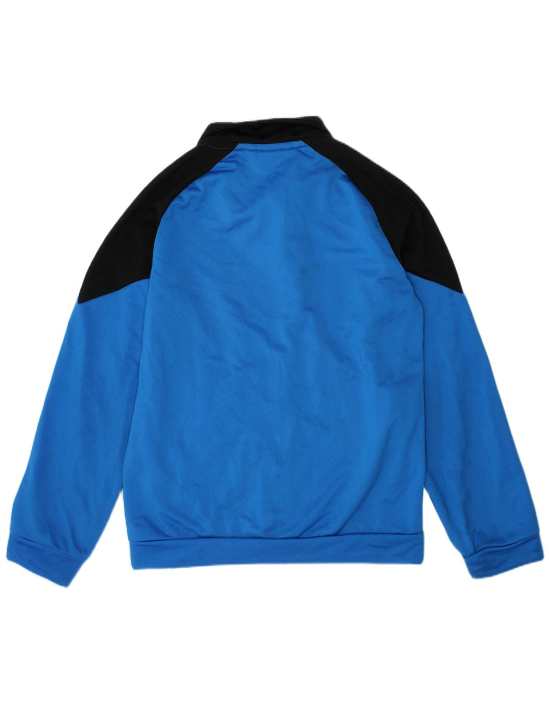 PUMA Boys Graphic Tracksuit Top Jacket 7-8 Years  Blue Colourblock