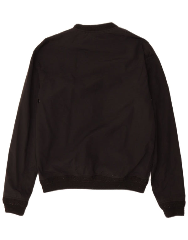 SUPERDRY Chaqueta bomber para hombre ES 38 Mediana Algodón negro