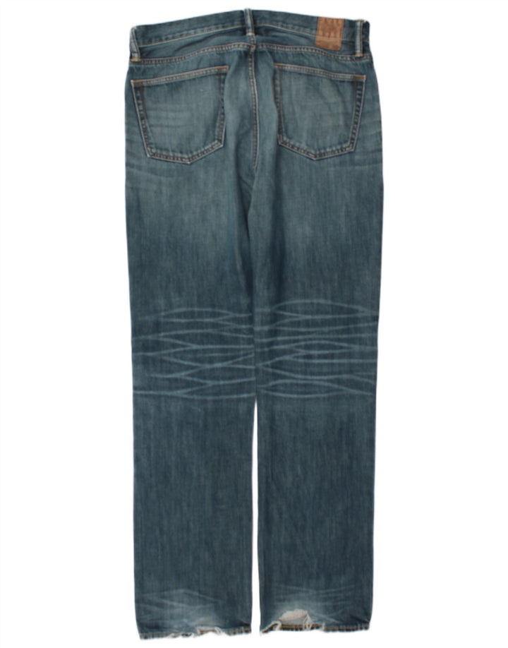 Vaqueros rectos para hombre Gap W34 L34 Algodón azul