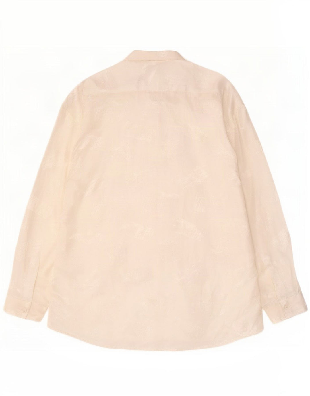 Camisa Tipo' S para hombre grande poliéster blanco