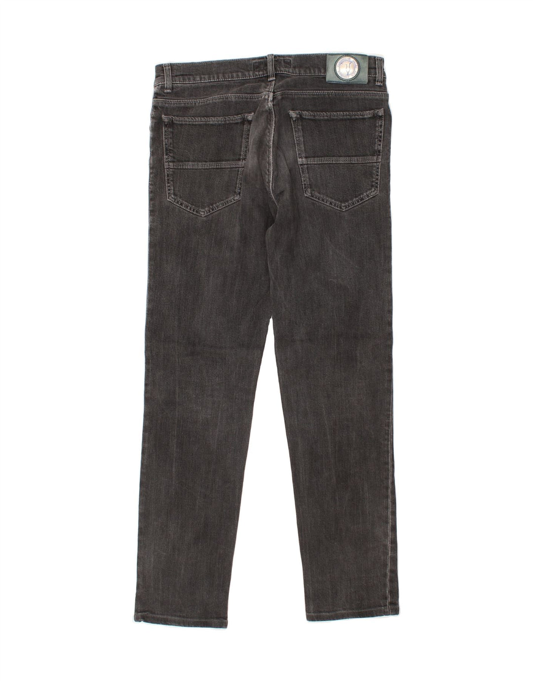 TRUSSARDI Mens Slim Jeans W30 L30  Black Polyester Vintage Trussardi and Second-Hand Trussardi from Messina Hembry 