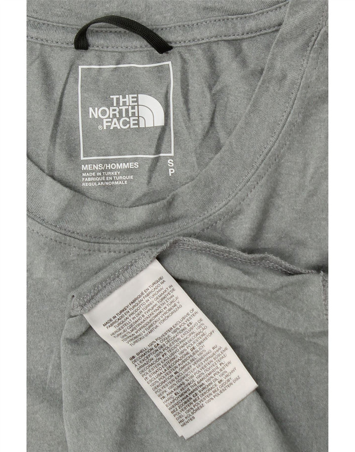The North Face Camiseta Hombre Top Small Gris Poliéster