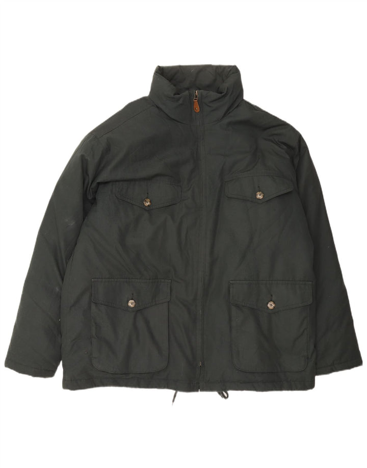 Eddie Bauer Chaqueta acolchada para hombre UK 42 XL Poliéster verde