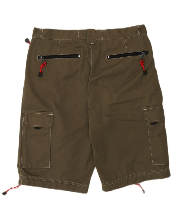 Basics Shorts Cargo Hombre XL W38 Caqui Poliéster