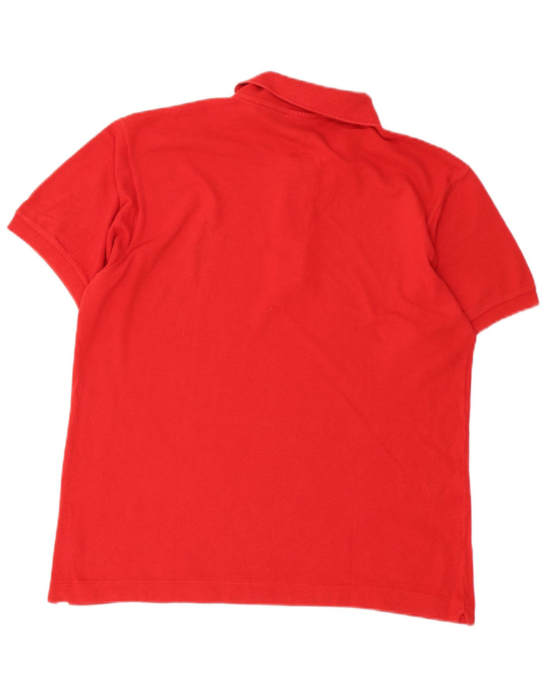 Polo Lacoste para hombre talla 4 mediano algodón rojo