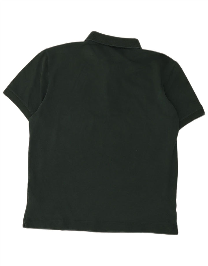 Lacoste Polo de ajuste regular para hombre talla 4 algodón verde medio