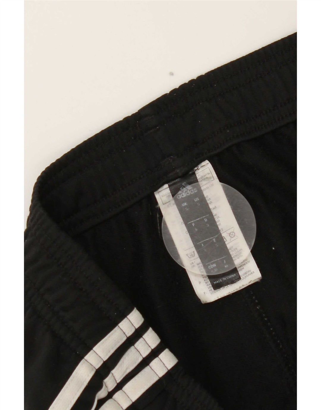 Adidas Hombre Pantalones De Chándal Joggers Small Negro Poliéster