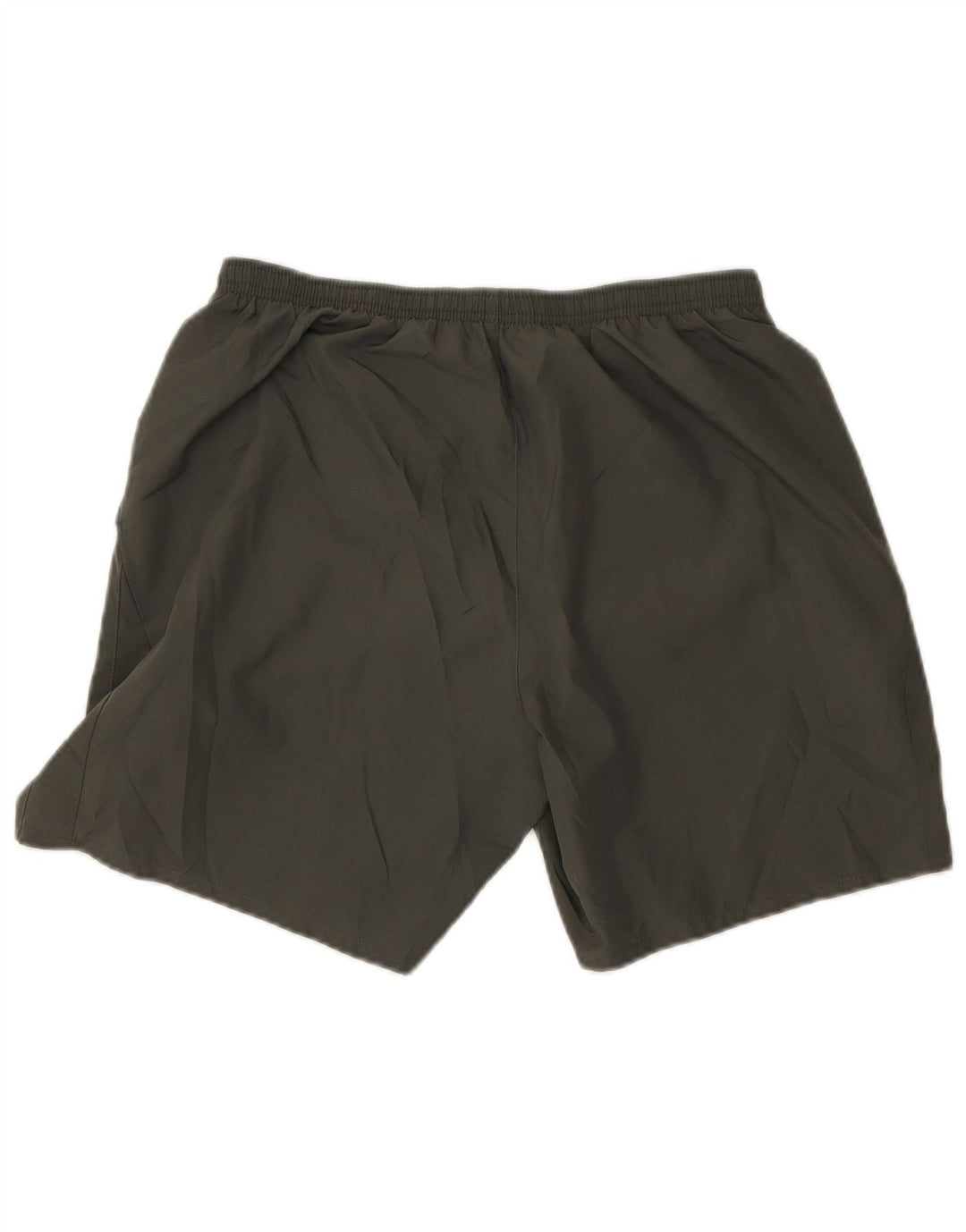 Nike - Pantalones cortos deportivos Dri Fit para hombre, poliéster verde grande