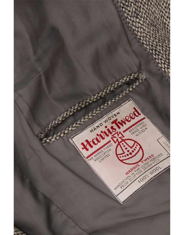 Centaur Chaqueta tipo blazer Harris Tweed para hombre UK 38 Gris medio Espiga