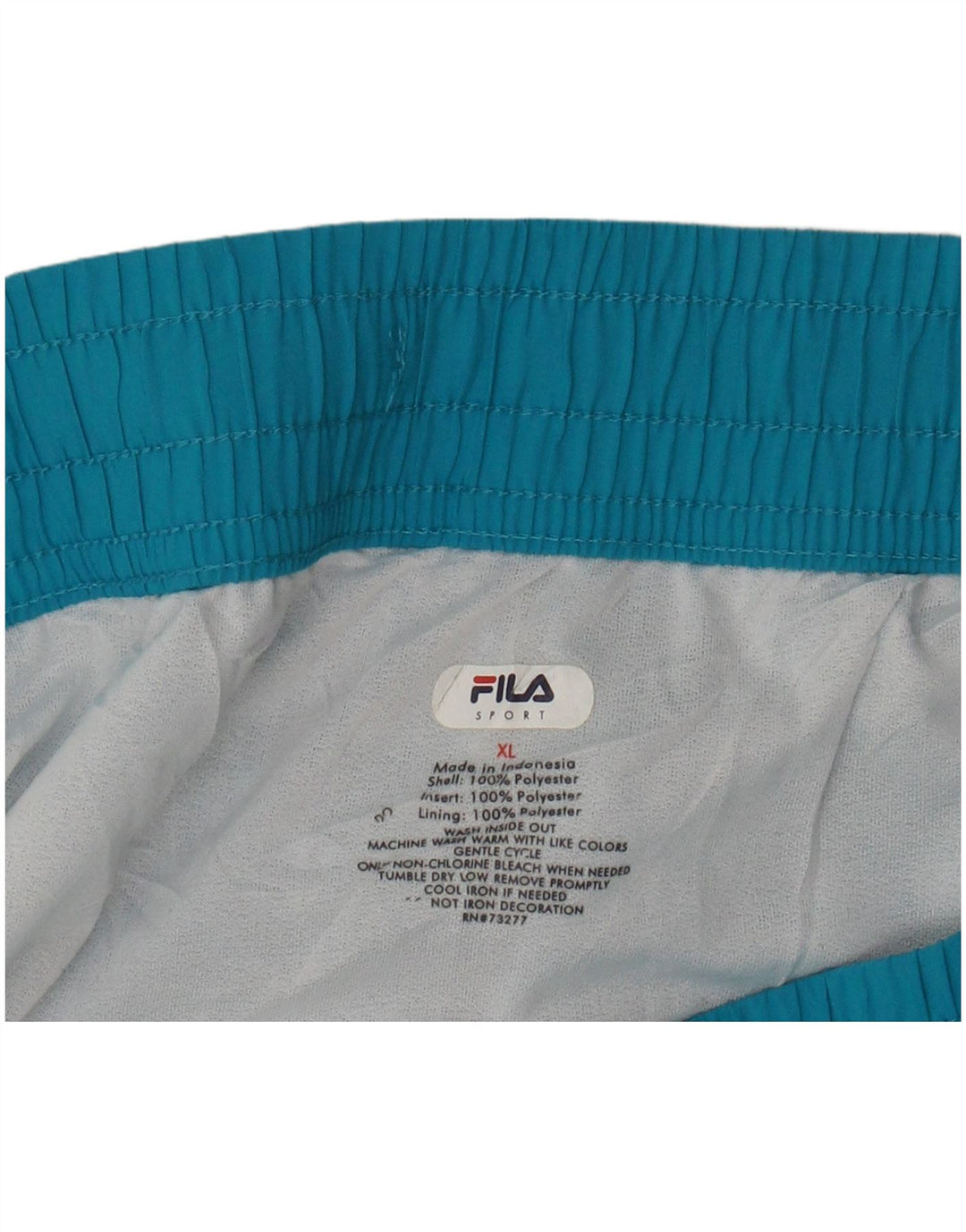 Fila Shorts deportivos para mujer ES 40 XL Poliéster azul