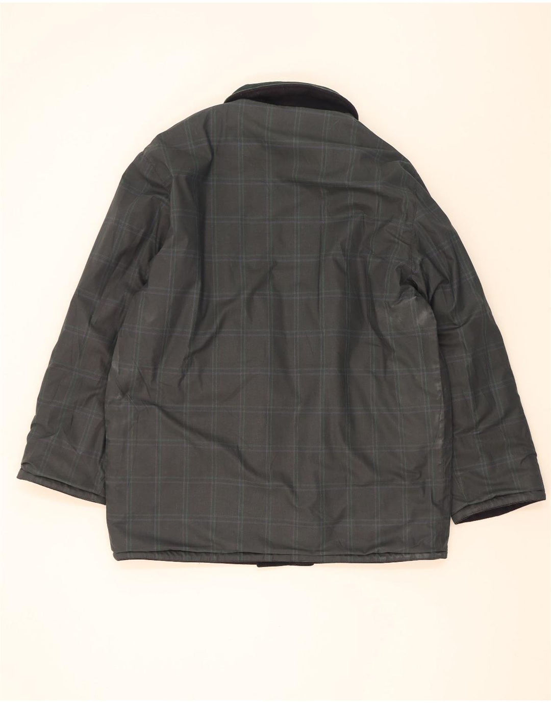 Abrigo cortavientos reversible para hombre North Pole UK 40 Large Lana azul marino