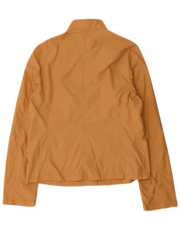 Stefanel Chaqueta Bomber para Mujer UK 44 Nylon Marrón Medio