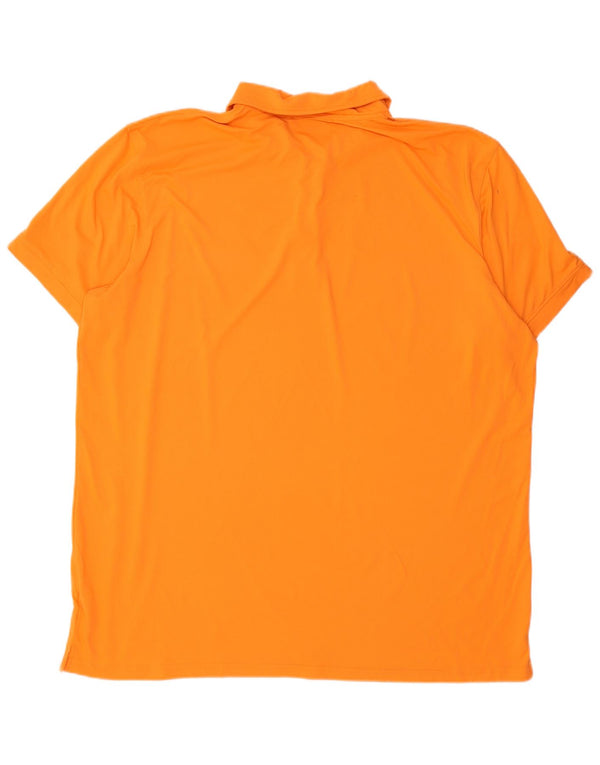 Slam Polo Hombre 4XL Naranja Poliamida