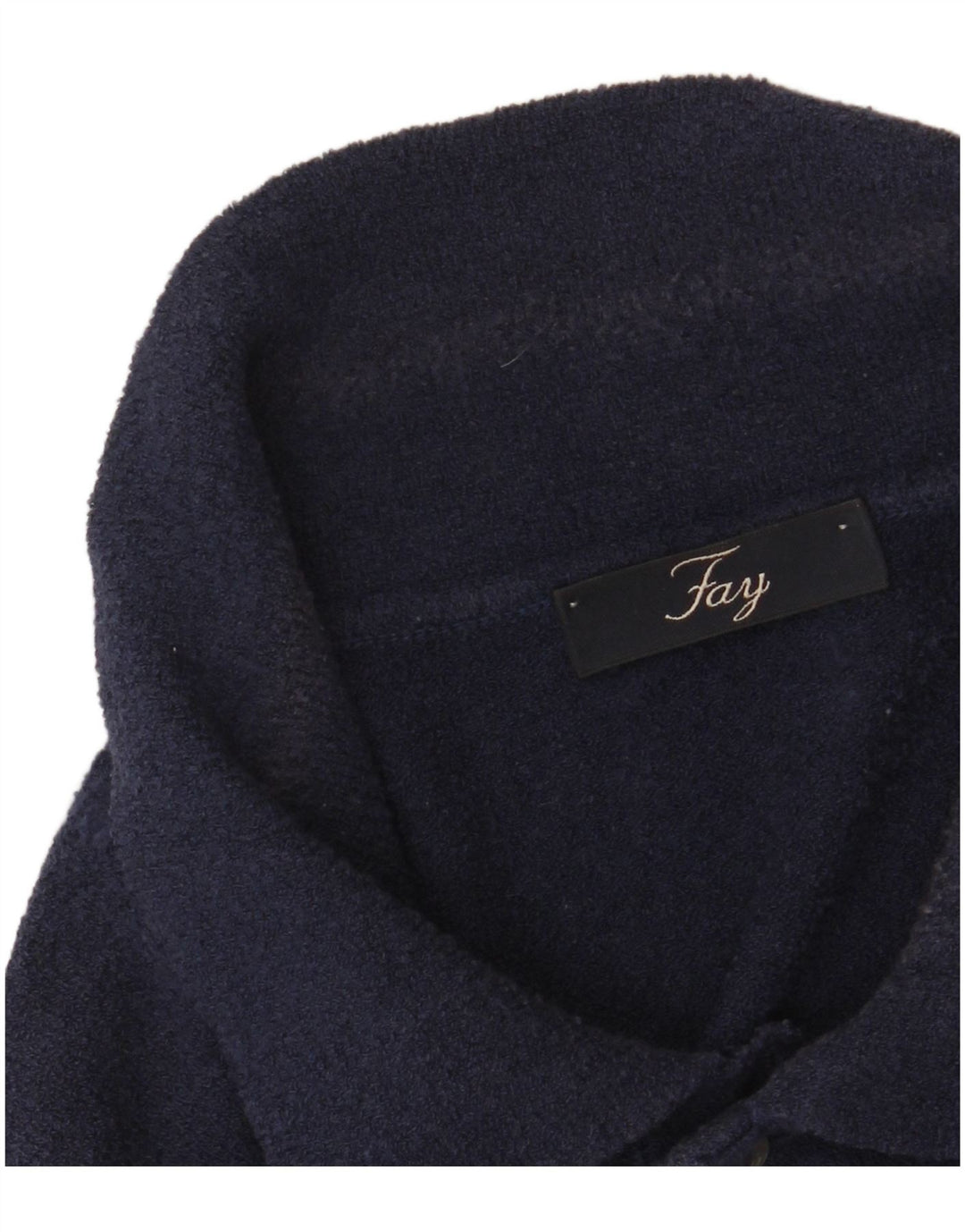 Fay Polo para hombre IT 48 Medium Azul marino Colorblock