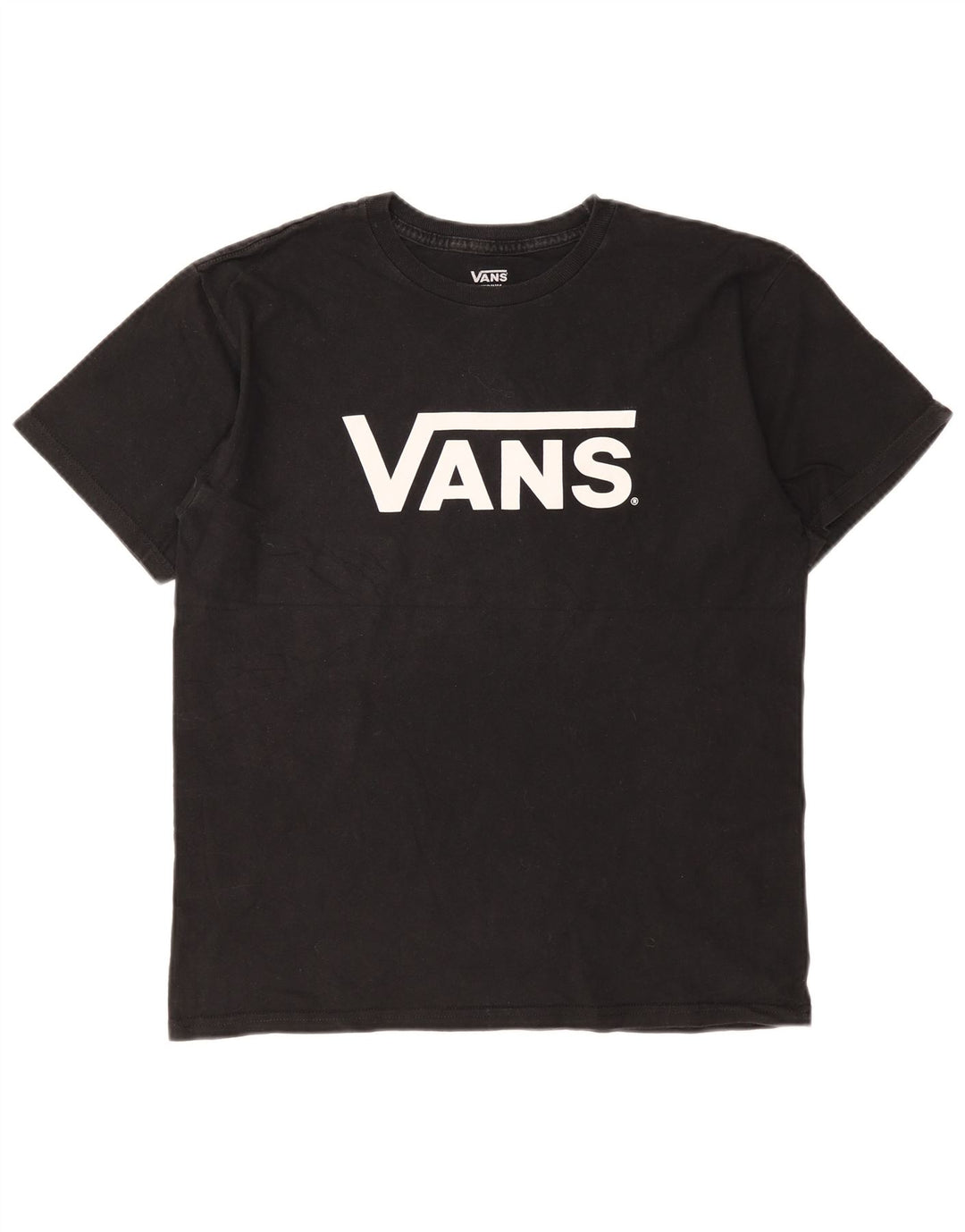 Vans - Camiseta gráfica para hombre, talla mediana, algodón negro