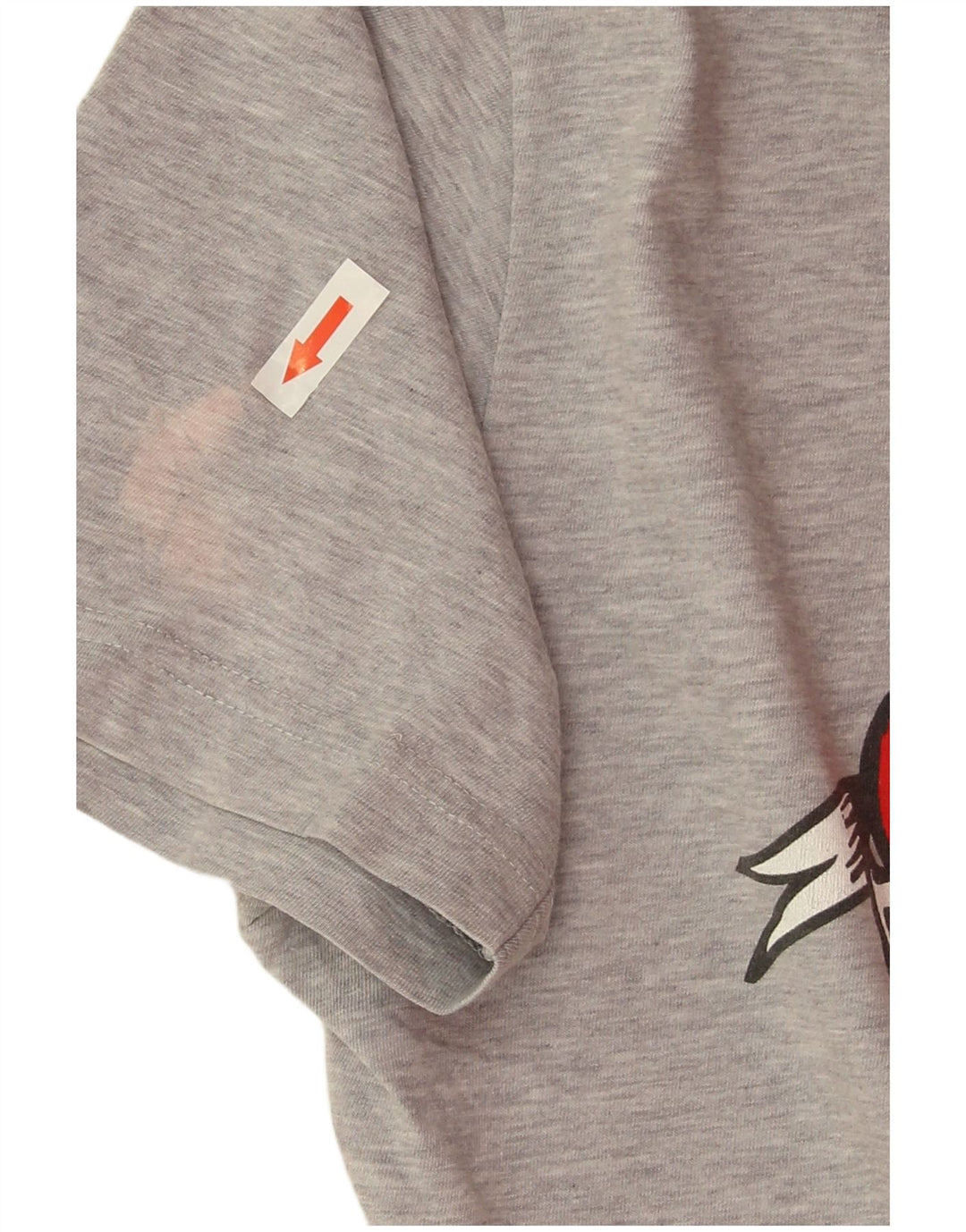 MC2 SAINT BARTH Camiseta gráfica para hombre Top Small Grey Cotton