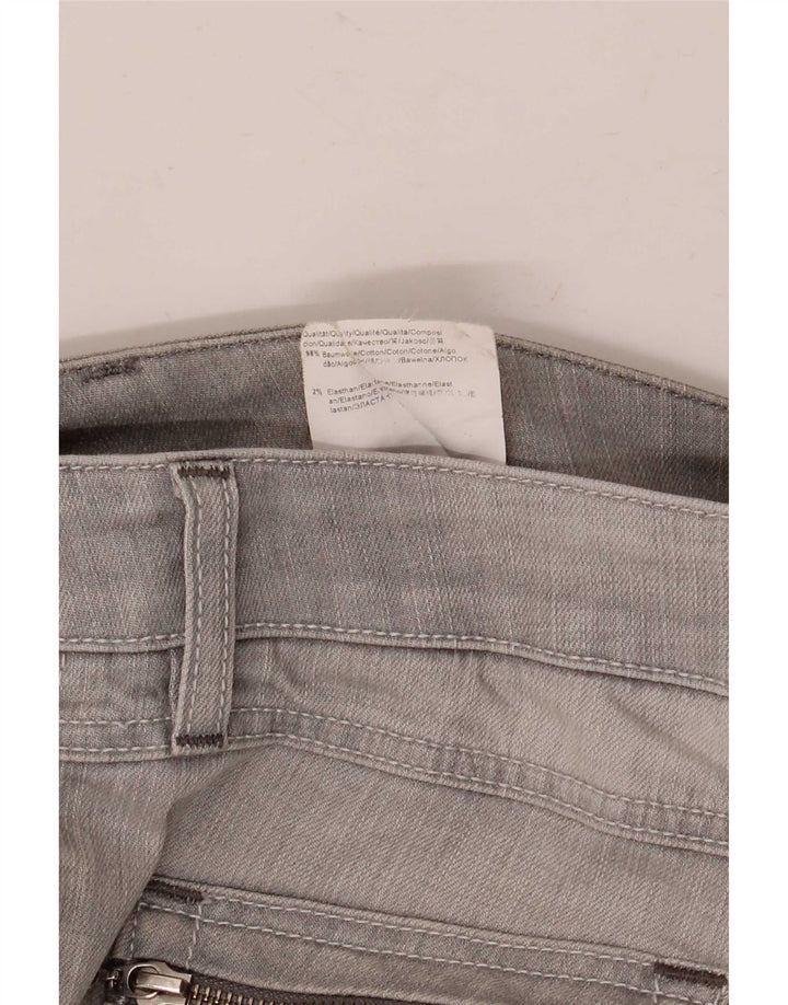Vaqueros Hugo Boss Mujer Slim W28 L32 Algodón Gris