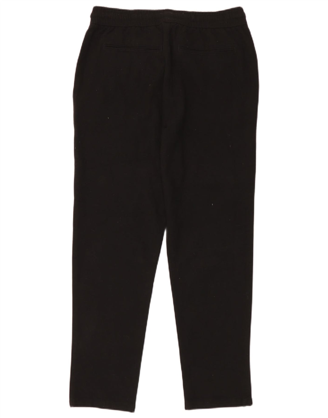 Zara Hombre Pantalón Chino Tapered Mediano W31 L29 Poliéster Negro