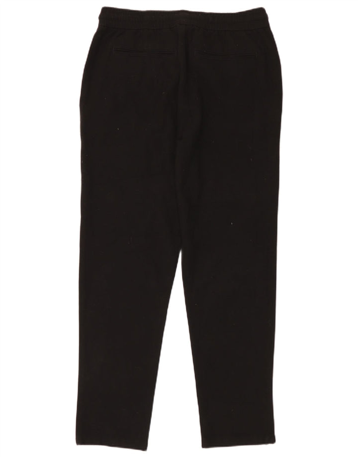 Zara Hombre Pantalón Chino Tapered Mediano W31 L29 Poliéster Negro