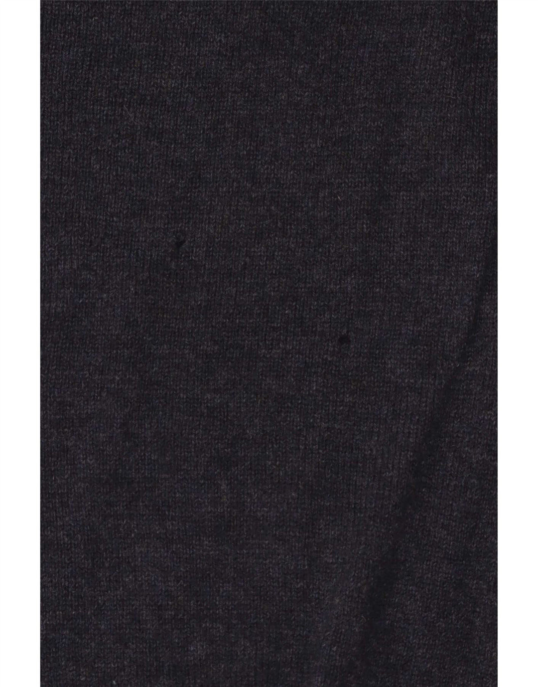 Marks & Spencer Suéter tipo jersey con cuello y cremallera para hombre, tamaño mediano, azul marino moteado