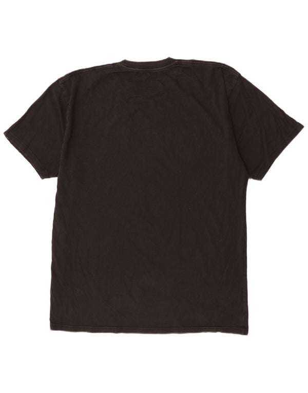 Vans Camiseta gráfica de corte clásico para hombre Top XL Algodón negro