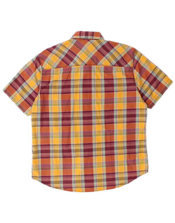 LEVI'S Camisa Manga Corta Mediana De Algodón A Cuadros Multicolor Hombre